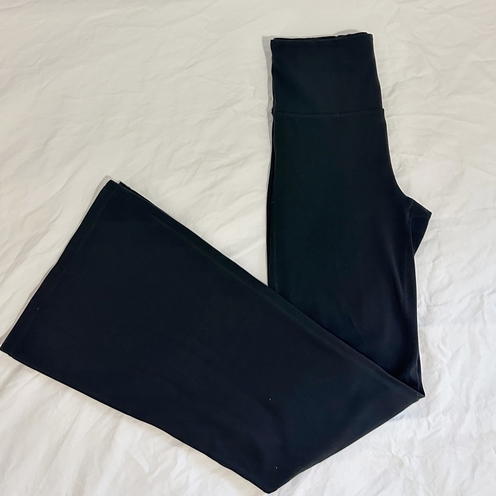 Athleta High Rise Elation Black Flare Leggings In Women’s Size S - Picture 8 of 10